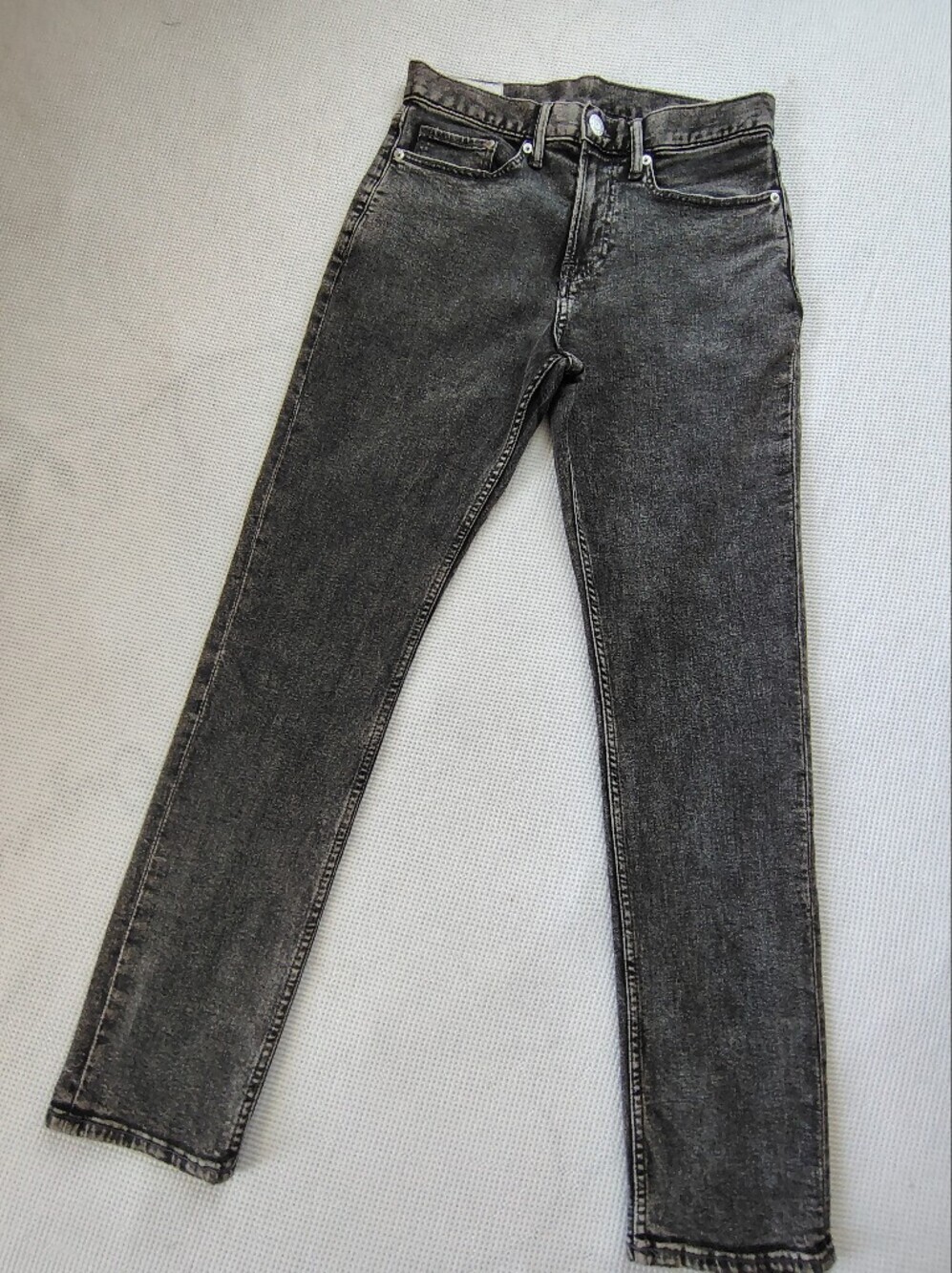 H&M Washed Black Slim Jeans Size 29